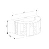 Миниатюра фото настенный светодиодный светильник bogates 473/1 | 220svet.ru