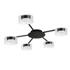 Миниатюра фото потолочная люстра arte lamp alius a8042pl-5bk | 220svet.ru