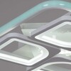 Миниатюра фото потолочная светодиодная люстра с пультом ду  reluce 09211-0.3-400 white | 220svet.ru