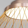 Миниатюра фото потолочный светодиодный светильник eurosvet cesta 40019/1 led коричневый | 220svet.ru