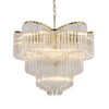 Миниатюра фото подвесная люстра newport amanda 8918/c gold м0069928 | 220svet.ru