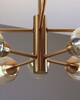 Миниатюра фото потолочная люстра moderli avery v10807-8p | 220svet.ru