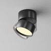 Миниатюра фото потолочный светодиодный светильник maytoni onda c024cl-12w2.7k-b-1 | 220svet.ru