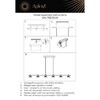Миниатюра фото подвесной светодиодный светильник aployt rezeda apl.788.03.06 | 220svet.ru