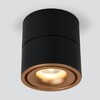Миниатюра фото светодиодный спот elektrostandard dlr031 15w 4200k 3100 черный матовый/золото a050528 | 220svet.ru