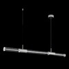 Миниатюра фото подвесной светодиодный светильник crystal lux lineup sp24w led chrome | 220svet.ru