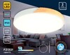 Миниатюра фото потолочный светодиодный светильник ambrella light orbital design fz1301 | 220svet.ru