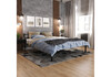 Миниатюра фото кровать двуспальная  woodville фади 160х200 черная 491588 | 220svet.ru