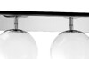 Миниатюра фото потолочная люстра lumina deco maldini ldc 8060-2 chr+bk | 220svet.ru