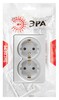 Миниатюра фото розетка эра эксперт 11-2205-03 двойная с заземлением 2х2p+e schuko ip20 16a-250в оу алюминий б0063046 | 220svet.ru