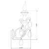 Миниатюра фото бра arte lamp montmartre a3239ap-2wh | 220svet.ru