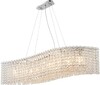 Миниатюра фото подвесная люстра хрустальная 2179/09/10pl stilfort, серия delone | 220svet.ru