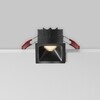 Миниатюра фото встраиваемый светодиодный светильник maytoni alfa led dl043-01-10w3k-sq-b-1 | 220svet.ru