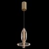 Миниатюра фото подвесной светодиодный светильник crystal lux quasar sp10w led amber | 220svet.ru