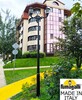 Миниатюра фото парковый фонарь fumagalli ektor 4000 adam/noemi 3l  e35.372.m30.axh27 | 220svet.ru
