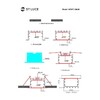 Миниатюра фото профиль встраиваемый с рассеивателем st-luce st017.129.05 | 220svet.ru