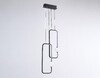 Миниатюра фото подвесной светодиодный светильник ambrella light comfort linetech fl66366 | 220svet.ru
