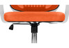 Миниатюра фото компьютерное кресло woodville ergoplus orange / white 15373 | 220svet.ru