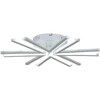 Миниатюра фото потолочная светодиодная люстра reluce 09824-3.3-06 wh | 220svet.ru