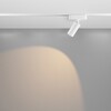 Миниатюра фото трековый магнитный светодиодный светильник maytoni focus led tr103-1-12w3k-m-w | 220svet.ru