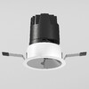 Миниатюра фото встраиваемый светодиодный светильник elektrostandard 25090/led 10w 3000k белый/хром a064612 | 220svet.ru