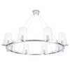 Миниатюра фото подвесная люстра crystal lux medici sp8 | 220svet.ru