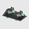 Миниатюра фото встраиваемый светильник crystal lux clt 068c2 bl | 220svet.ru