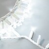 Миниатюра фото гирлянда нить шатровая с колпачком 10м белая с мерцанием ltc pst300blwcap-18-2w | 220svet.ru