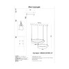 Миниатюра фото подвесная светодиодная люстра kink light риваль 08045-80+60,37 | 220svet.ru