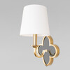 Миниатюра фото настенный светильник loft it silence 10303w/b brass | 220svet.ru