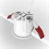 Миниатюра фото встраиваемый светильник maytoni alfa led dl043-01-10w3k-d-rd-wb | 220svet.ru