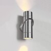 Миниатюра фото уличный настенный светодиодный светильник elektrostandard 1553 techno led vortex a038418 | 220svet.ru