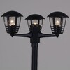 Миниатюра фото садово-парковый светильник reluce 08303-0.7-001sj 2,2m bk | 220svet.ru