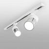 Миниатюра фото трековый светодиодный светильник elektrostandard белый матовый/хром 6w ltb27 a047018 | 220svet.ru