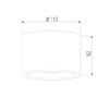 Миниатюра фото уличный светодиодный светильник elektrostandard light led 35141/h белый a057471 | 220svet.ru