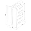 Миниатюра фото подсветка для лестниц и дорожек elektrostandard step 8 40108/led черный a055592 | 220svet.ru