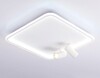 Миниатюра фото потолочный светодиодный светильник ambrella light comfort linetech fl5114 | 220svet.ru