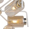 Миниатюра фото потолочная люстра illumico il8248-6cou-79 wh gd | 220svet.ru
