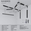 Миниатюра фото коннектор круглый для накладного шинопровода elektrostandard slim magnetic 85010/00 черный a063966 | 220svet.ru