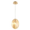 Миниатюра фото подвесной светильник crystal lux mar sp1 amber | 220svet.ru