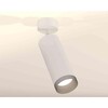 Миниатюра фото комплект накладного светильника ambrella light techno spot xm6342004 swh/mch белый песок/хром матовый (a2202, c6342, n6133) | 220svet.ru