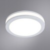 Миниатюра фото встраиваемый светодиодный светильник arte lamp a8430pl-1wh | 220svet.ru