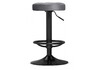 Миниатюра фото барный стул woodville marun dark gray / black 15674 | 220svet.ru