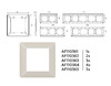 Миниатюра фото рамка 1-постовая ambrella volt alfa line af110361 | 220svet.ru