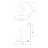 Миниатюра фото уличный настенный светодиодный светильник elektrostandard verano 35185/d a068590 | 220svet.ru