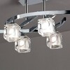 Миниатюра фото потолочная люстра mantra cuadrax 0951 | 220svet.ru