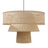 Миниатюра фото подвесной светильник inodesign hiskias lux rattan d45 44.3246 | 220svet.ru