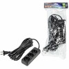 Миниатюра фото удлинитель uniel 3гн х 10м б/з s-cu3-7 black ul-00009987 | 220svet.ru