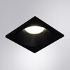 Миниатюра фото встраиваемый светильник arte lamp helm a2868pl-1bk | 220svet.ru