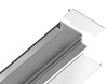 Миниатюра фото профиль встраиваемый для светодиодной ленты ambrella illumination gp1200al | 220svet.ru